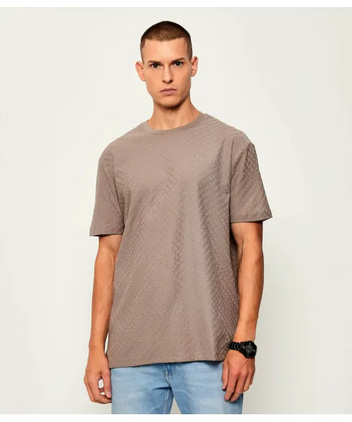 

Футболка Regular fit Armani Exchange, бежевый
