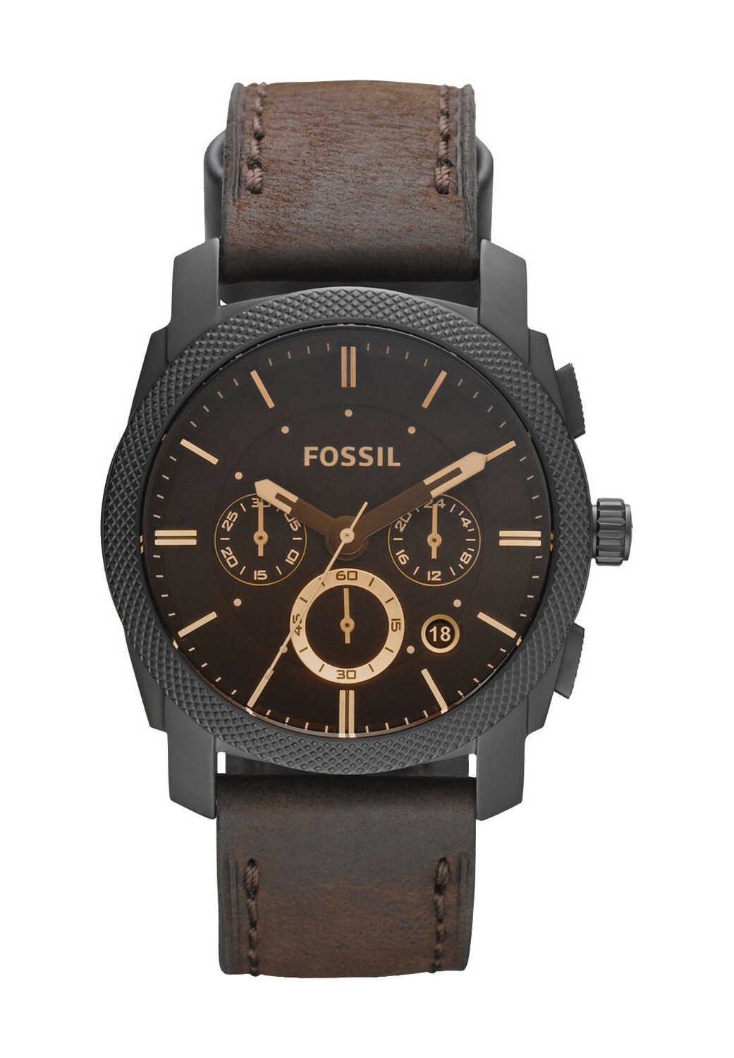 

Мужской хронограф FS4656 FOSSIL, коричневый