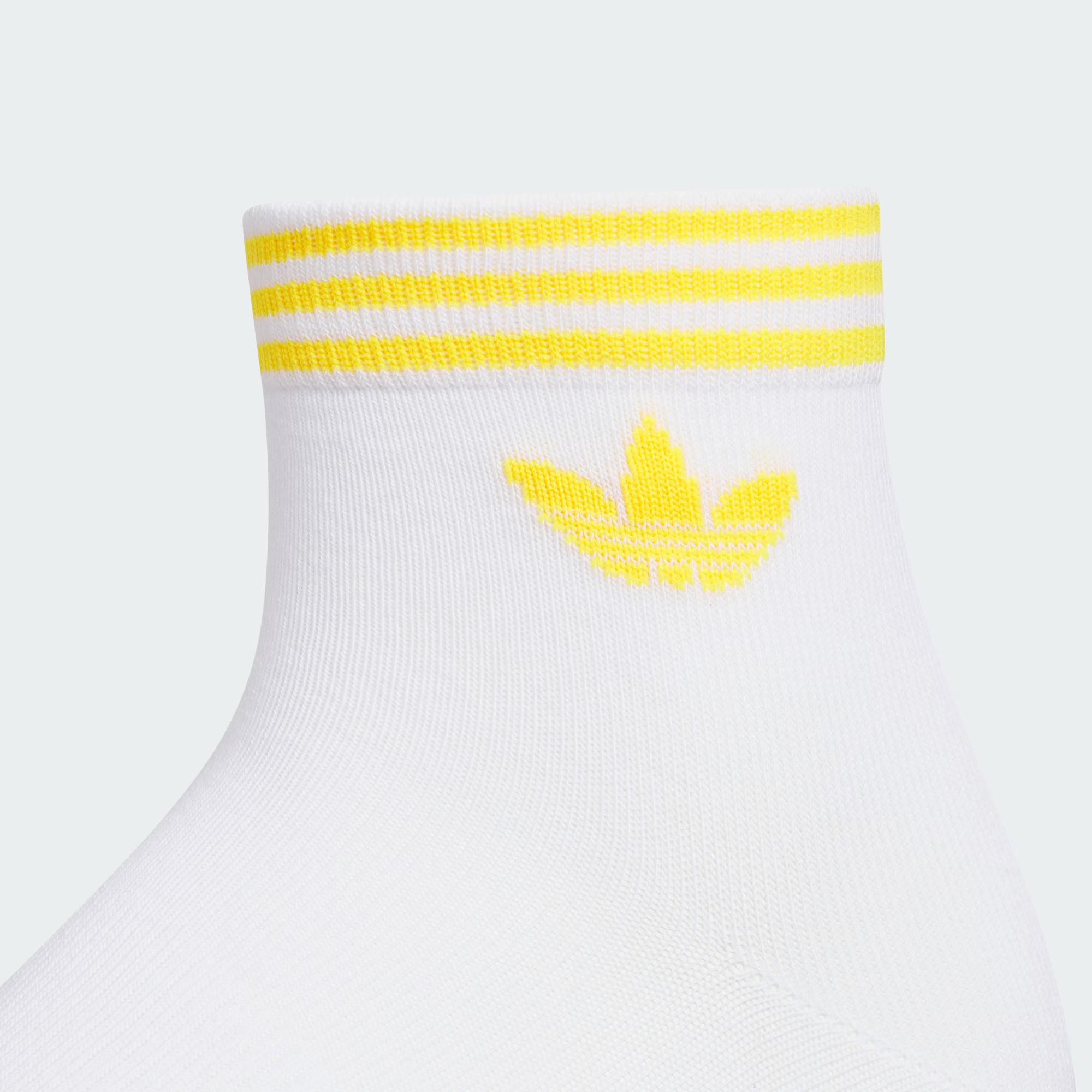 Adidas Originals Женские носки TREF щиколотка 3 пары белый — фото 4