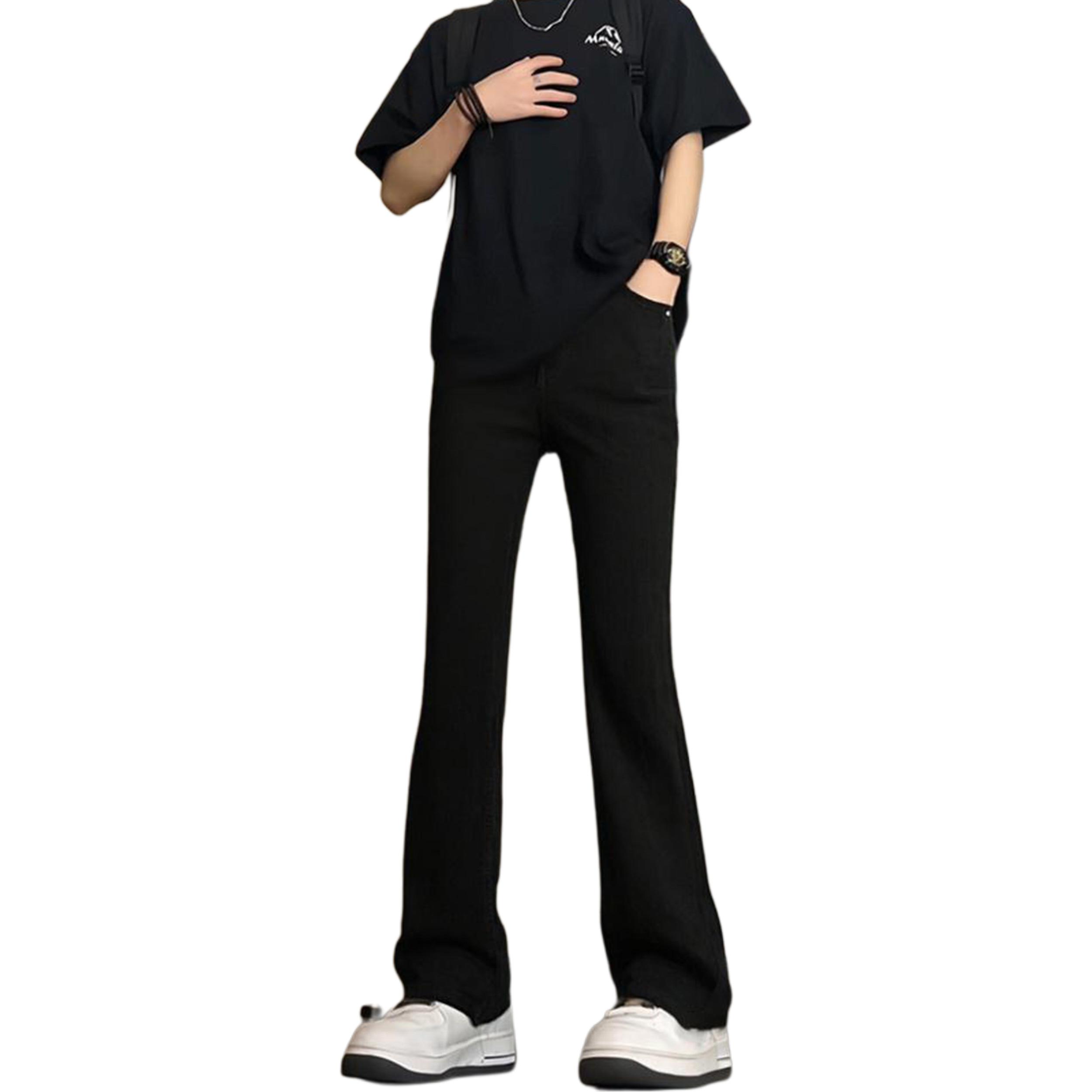 

Джинсы Unisex утепленные с флисовой подкладкой прямого кроя ZIAREL, черный [fleece-lined and thickened]