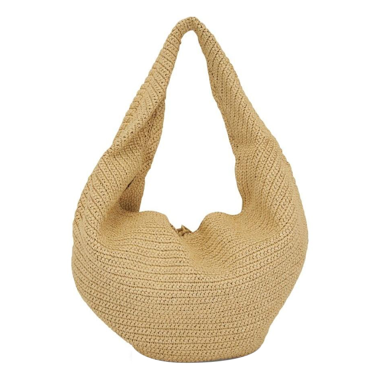 

Большая сумка через плечо Olivia из рафии Khaite, basic set (bag+dust bag)