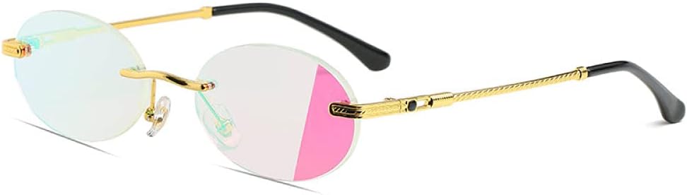 

Модные круглые солнцезащитные очки для женщин и мужчин, металлические, в винтажном стиле, с эффектом океана, роскошный дизайн, для вождения на открытом воздухе generic, A03 Purple Mirror