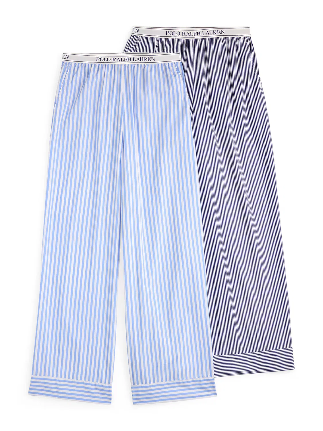 Пижамные штаны в полоску Polo Ralph Lauren, Light Blue/Grey/White