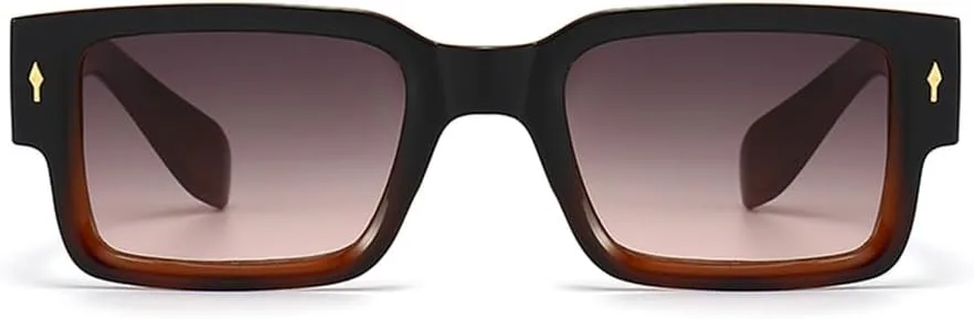 

Солнцезащитные очки UV400 Rivet с плавным изменением цвета, в стиле панк, для женщин и мужчин, для занятий спортом на открытом воздухе, бега и езды UYPTK, Blue