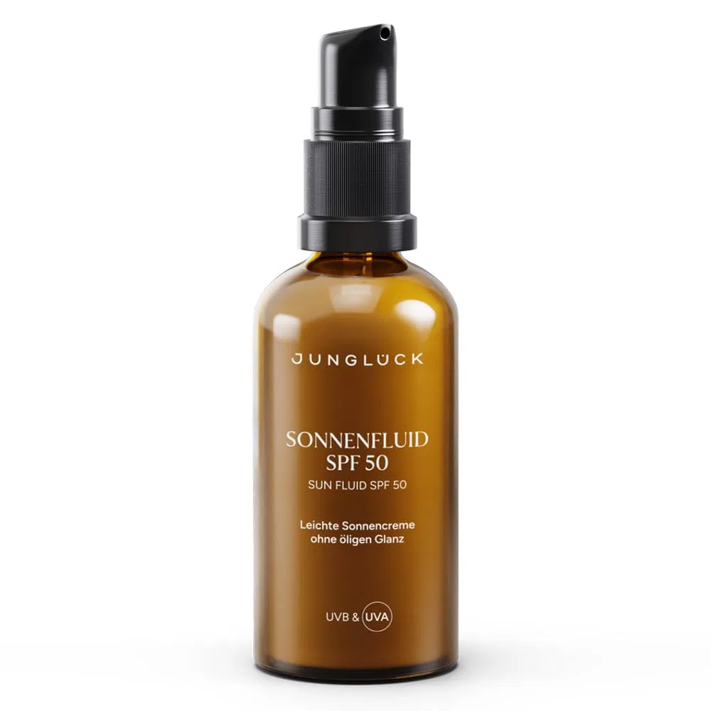 Солнцезащитный флюид для лица SPF 50 от JUNGLÜCK Junglück