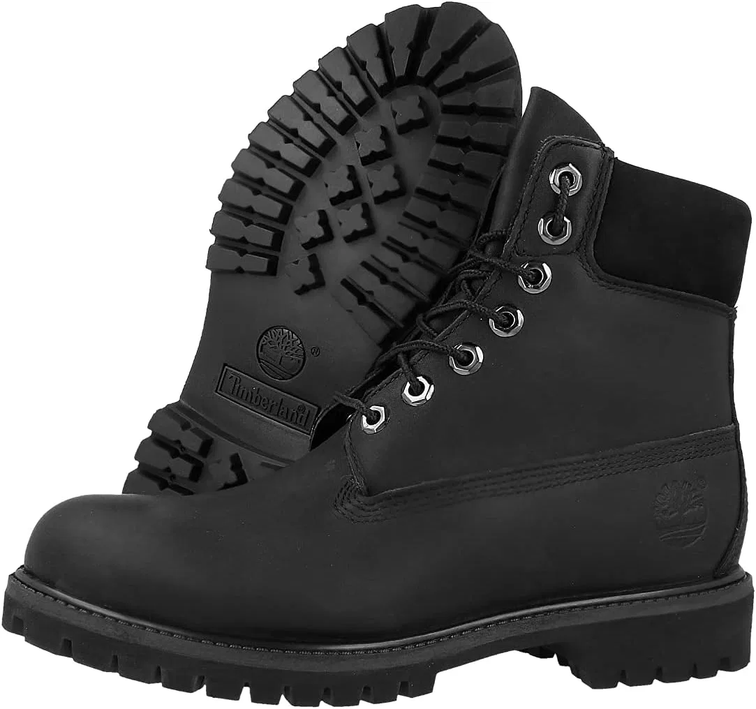 Женские водонепроницаемые ботинки Timberland Premium, 15 см, Black — фото 3