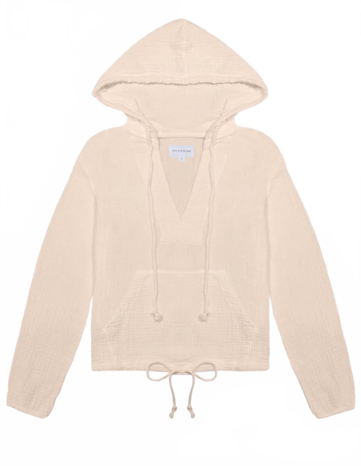 

HONORINE Женская толстовка цвета хаки в песочном цвете