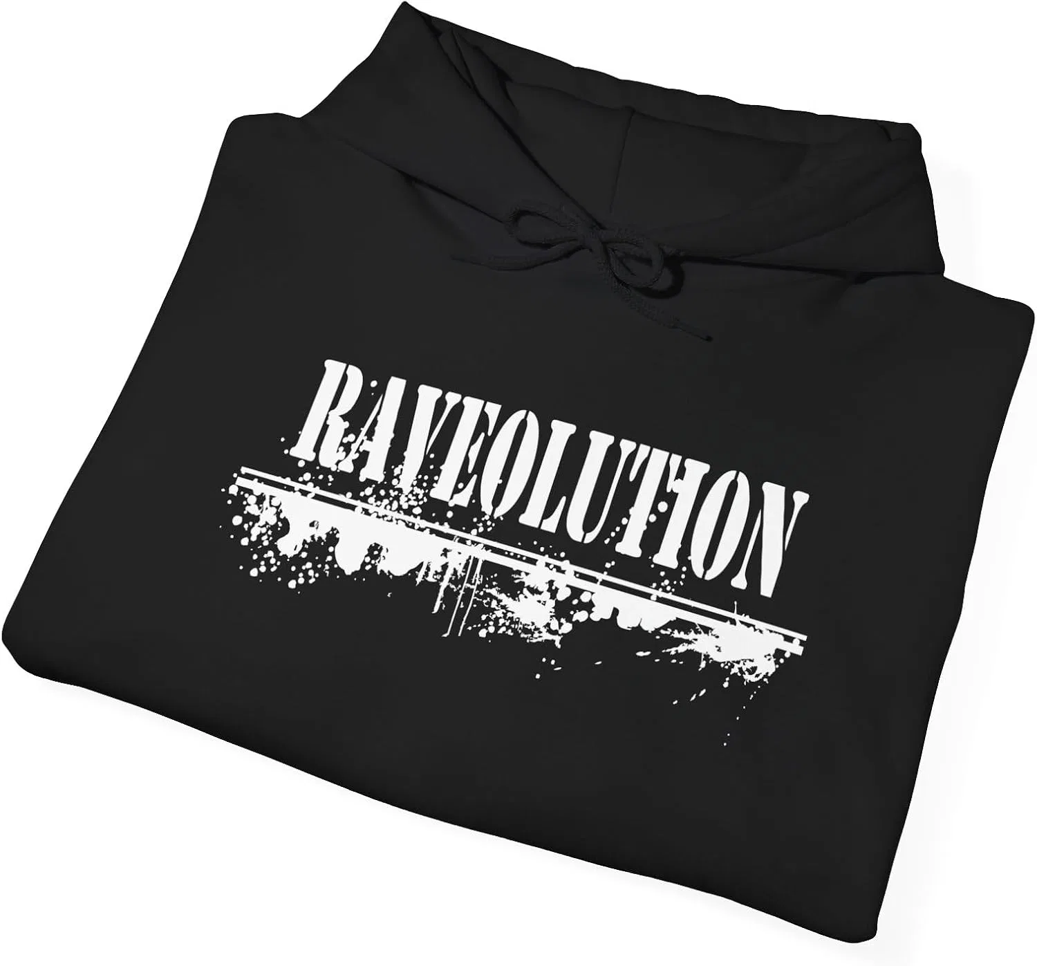 Толстовка с капюшоном Raveolution Party Rave Shirt Hoodie Unisex Heavy Blend Hooded Hoodie — фото 4