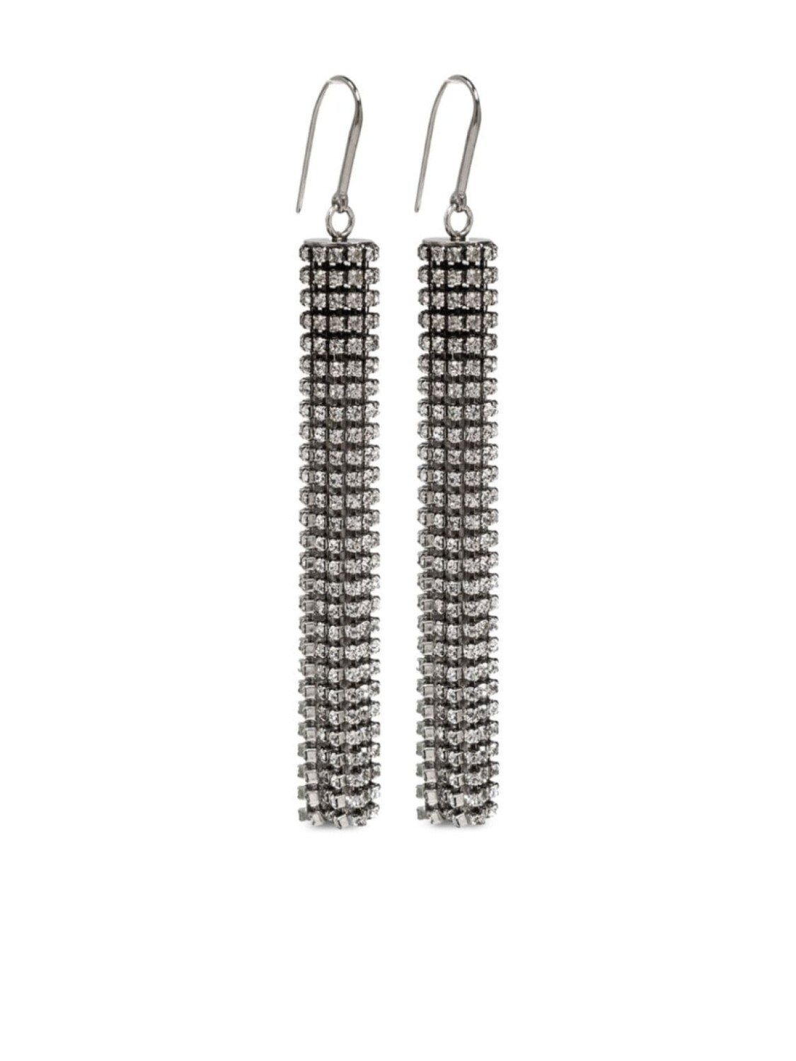 

Серьги с кристаллами ISABEL MARANT, серебряный