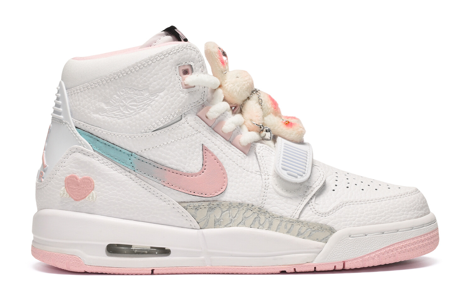 

Кроссовки JORDAN Legacy 312 Vintage Basketball Shoes Women's High-Top Pink Blue White