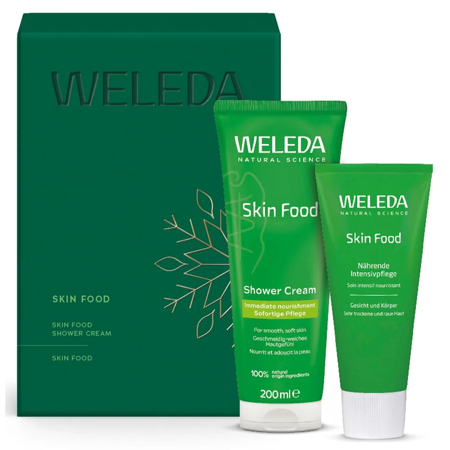 Подарочный набор для тела Skin Food от WELEDA Organic Weleda