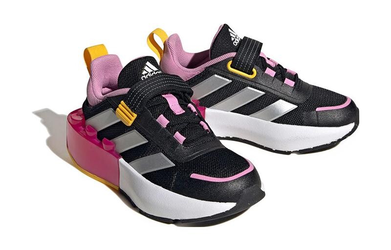 Lego X Tech Rnr Kids Кроссовки детские низкие Adidas, черный/белый/красный — фото 3