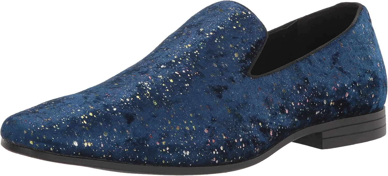 Stacy Adams Herren Stellar Блестящие туфли, Navy
