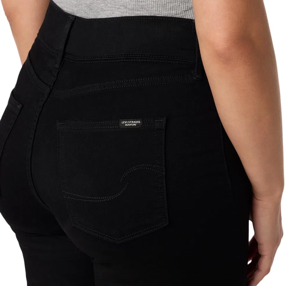 Джинсы капри Levi Strauss Signature Gold, Noir — фото 4