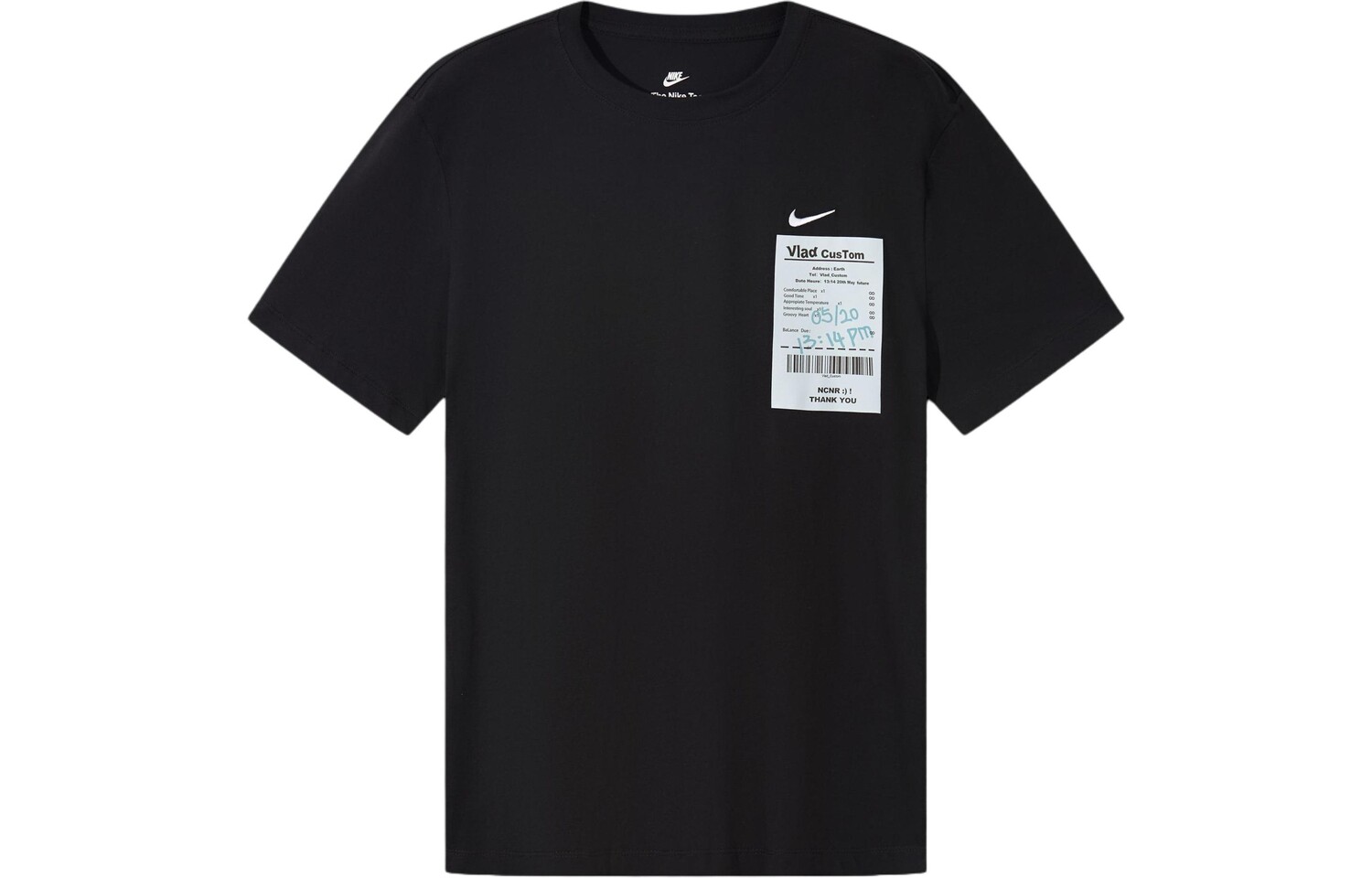 

Футболка мужская черная Nike, черный