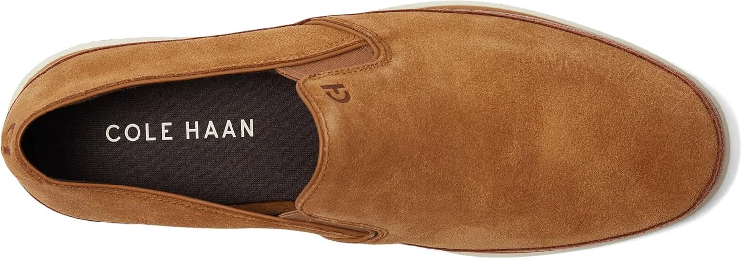 Мужские кроссовки Cole Haan Grandpro Strawspoint с эластичными вставками, золотой — фото 2