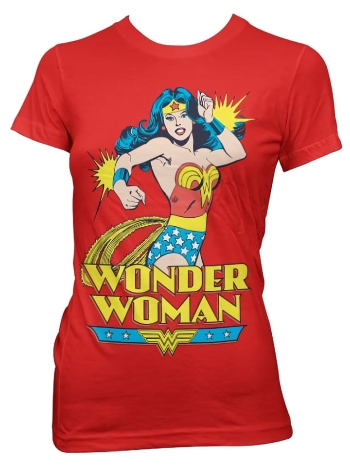 

Футболка WONDER WOMAN, красный