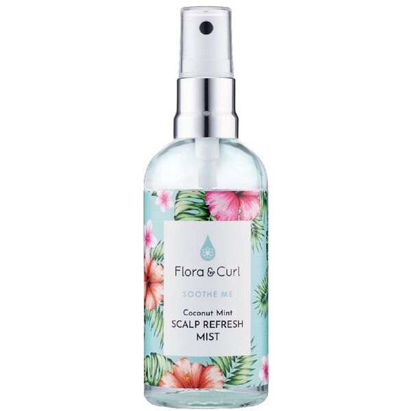 

Освежающий спрей для кожи головы, 100 мл Flora & Curl Soothe me