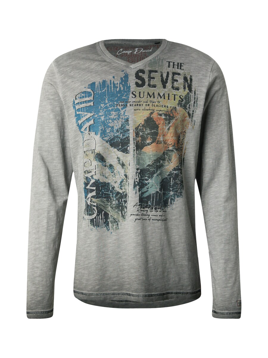 

Футболка CAMP DAVID, Black/mottled black