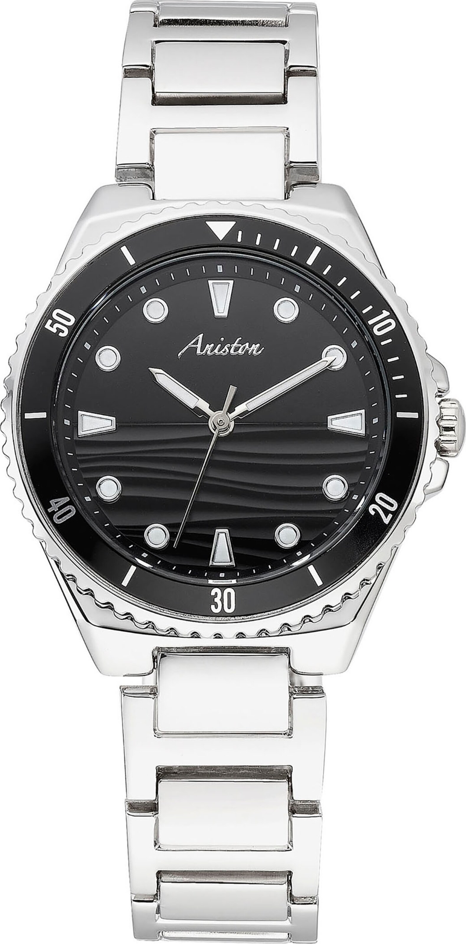 

Aniston Серебряные аналоговые часы