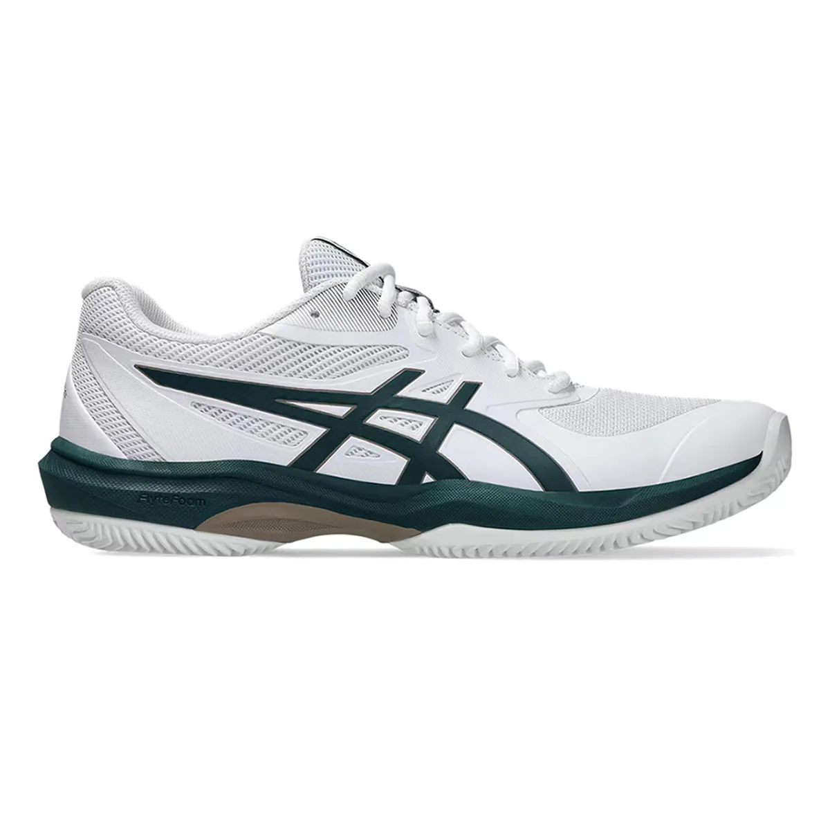 

Мужские теннисные кроссовки Asics GAME FF CLAY/OC, белый/зеленый