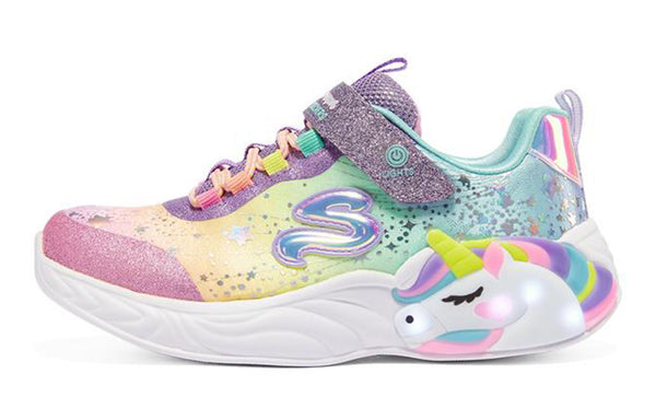 Кроссовки unicorn dreams 'rainbow' Skechers, фиолетовый — фото 2