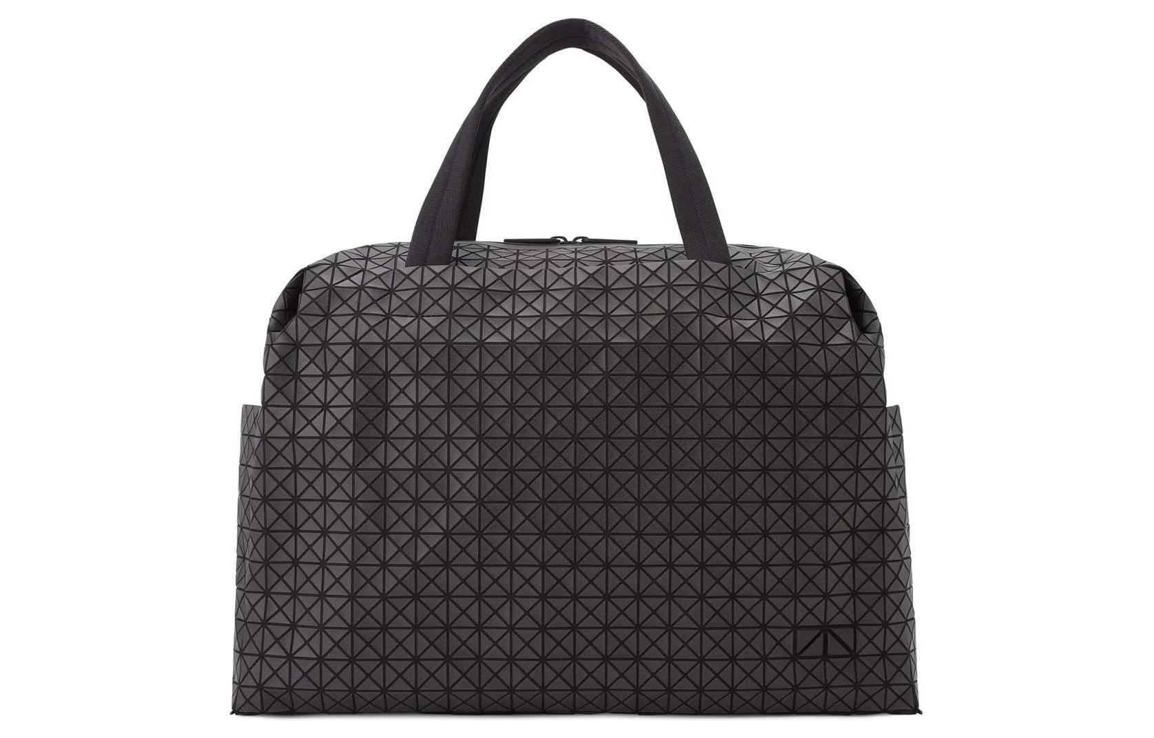 

ISSEY MIYAKE Коттон с полиуретаном и нейлоном бостонская сумка унисекс матовый черный