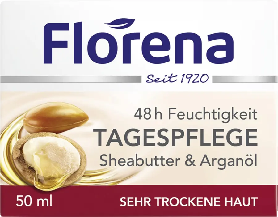 

Дневной крем Florena 48 h Feuchtigkeit Tagespflege Sheabutter & Arganöl