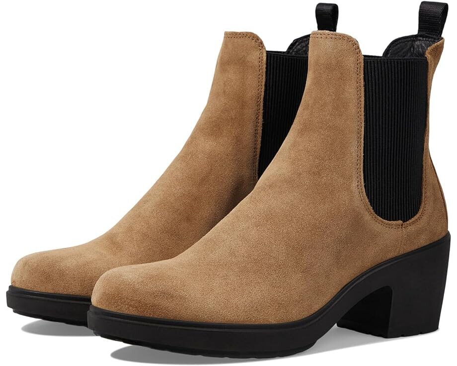 

Ботинки ECCO Zurich Chelsea Ankle Boot, кэмел