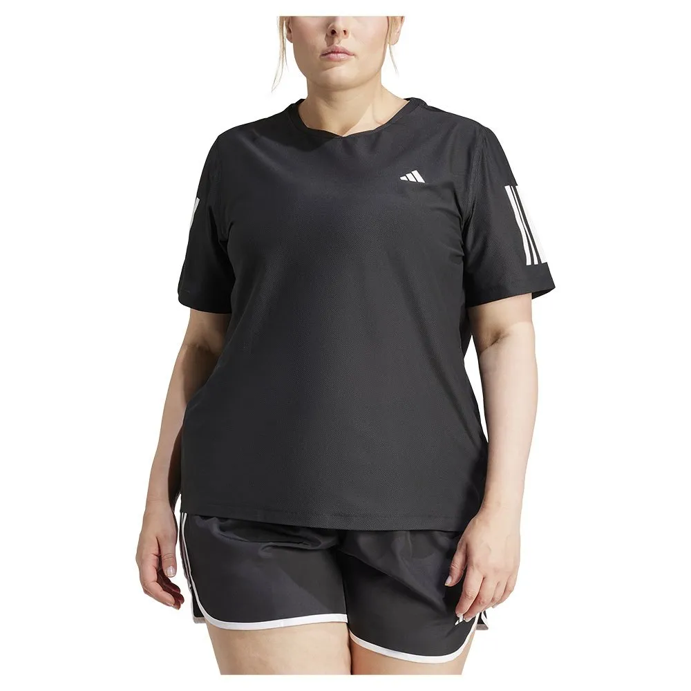 

Футболка с коротким рукавом спортивная adidas Own The Run Base Plus, черный