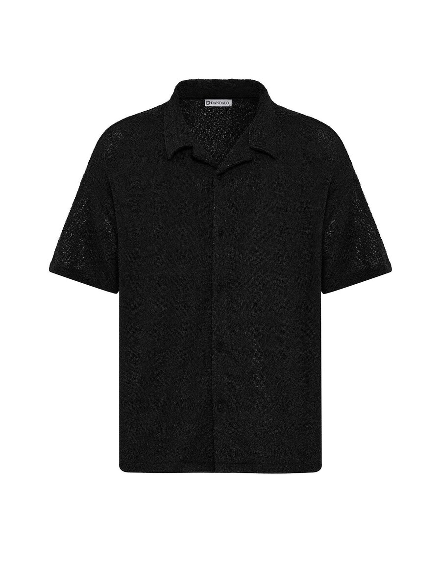 

Рубашка на пуговицах Comfort fit Dandalo, черный