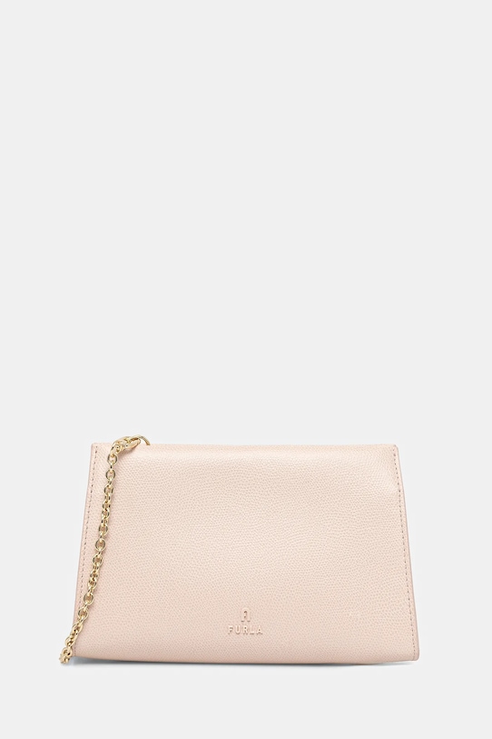 

Кожаная сумка Furla, розовый