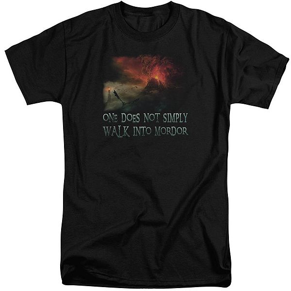 

Футболка Lord of the Rings Walk in Mordor взрослая удлиненная Licensed Character