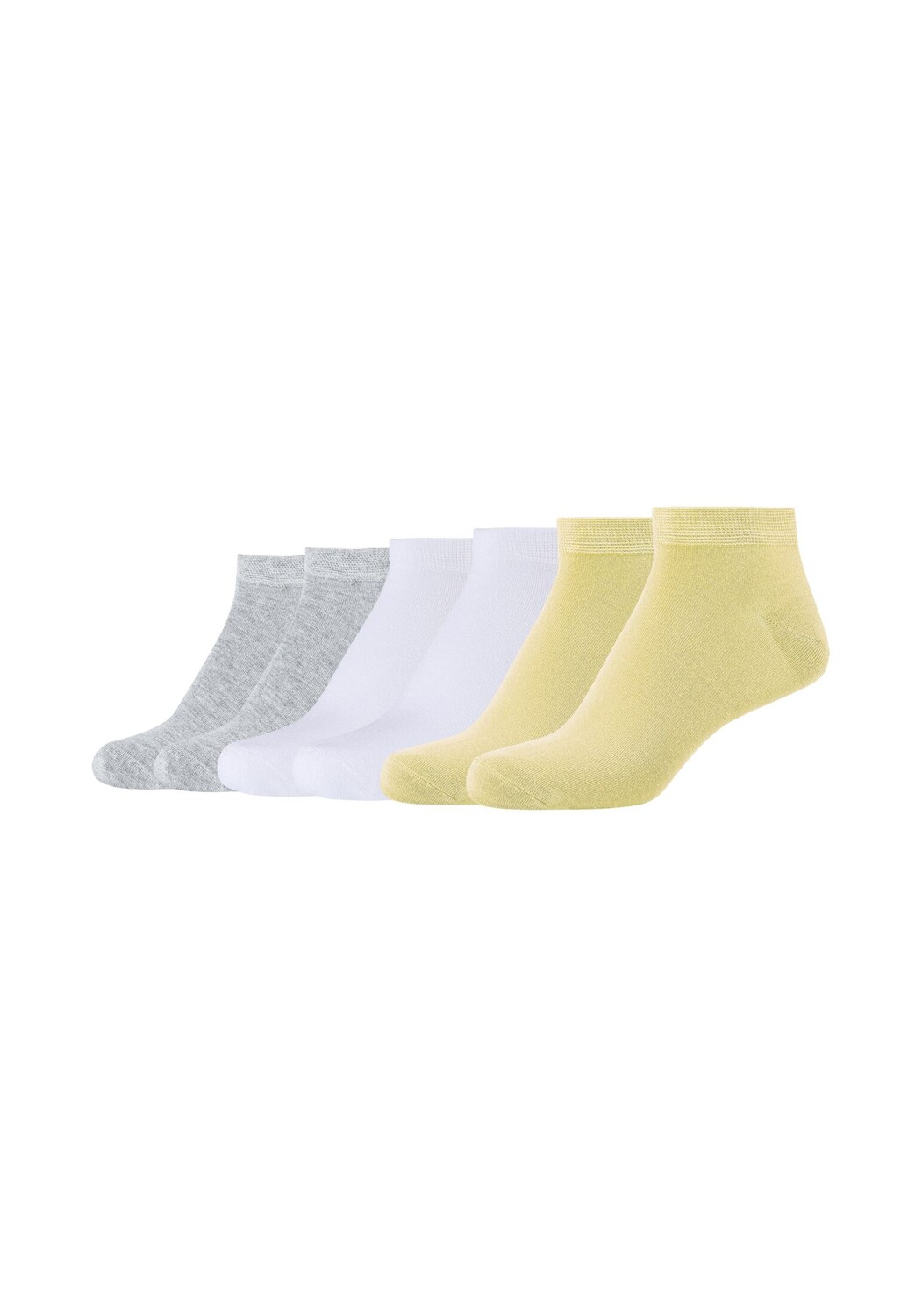 

Носки camano Sneaker 6 шт silky touch, цвет french vanilla