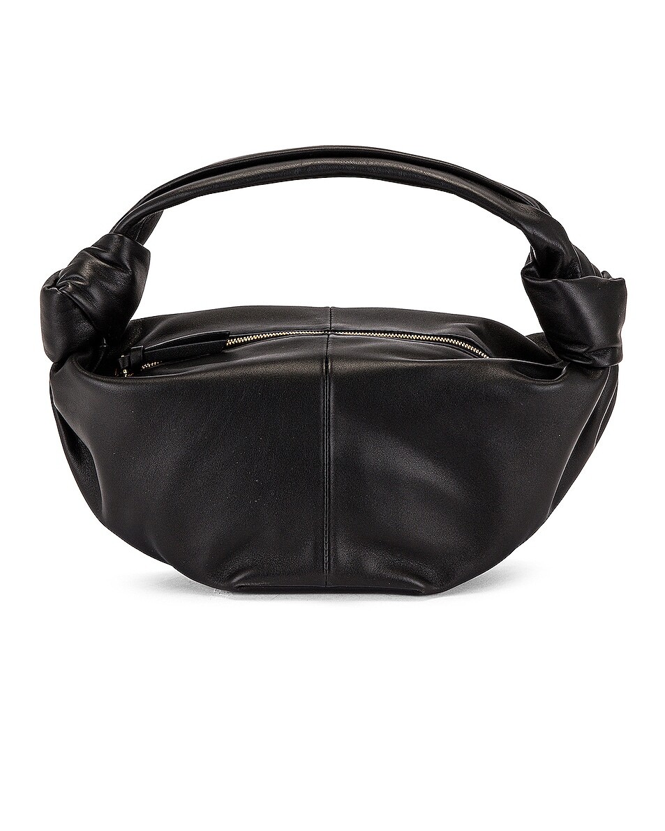 

Сумка Bottega Veneta Double Knot, цвет Black & Gold, Черный, Сумка Bottega Veneta Double Knot, цвет Black & Gold