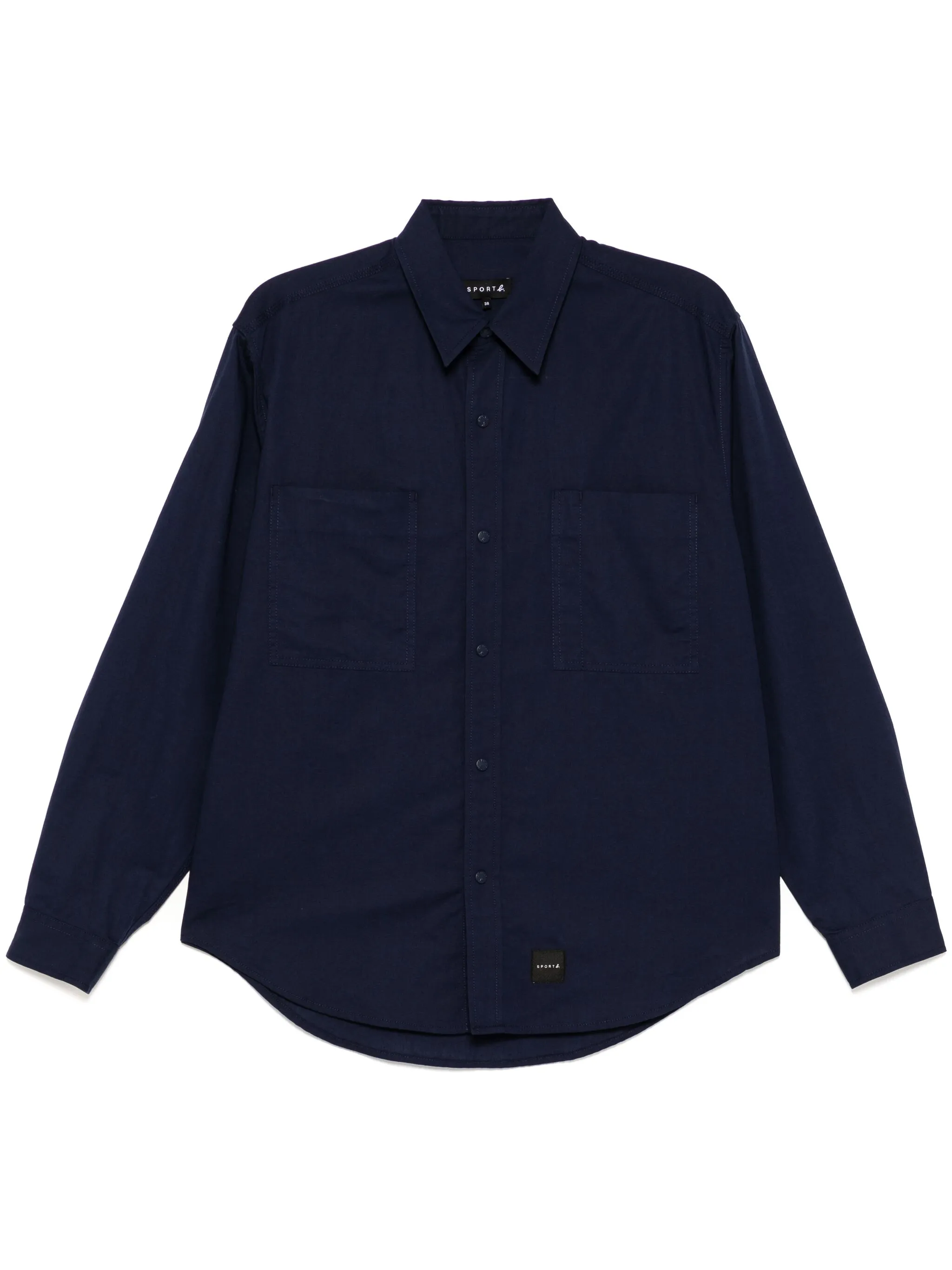 

Рубашка с длинными рукавами Sport B. By Agnès B., синий