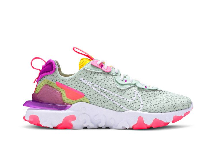 Кроссовки Nike Wmns React Vision 'Pistachio Frost', зеленый — фото 2