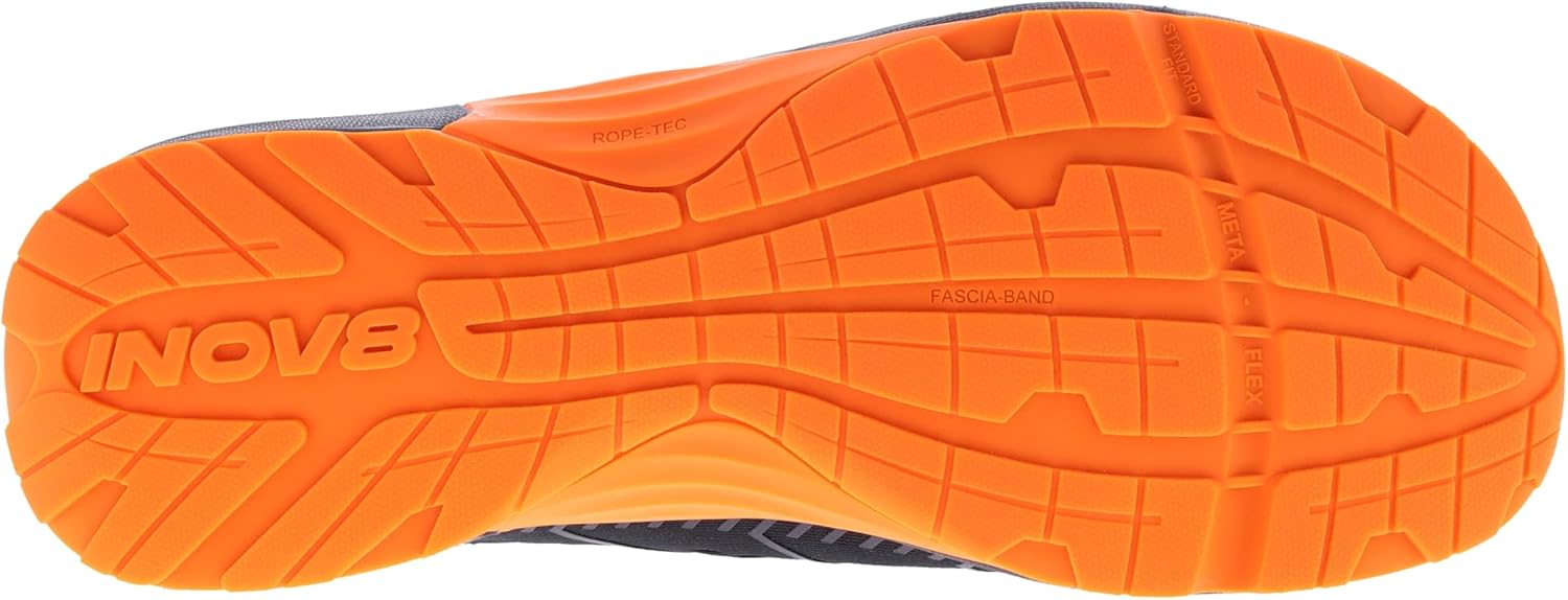 Кроссовки INOV8 Mens F-Fly, черный/оранжевый — фото 2