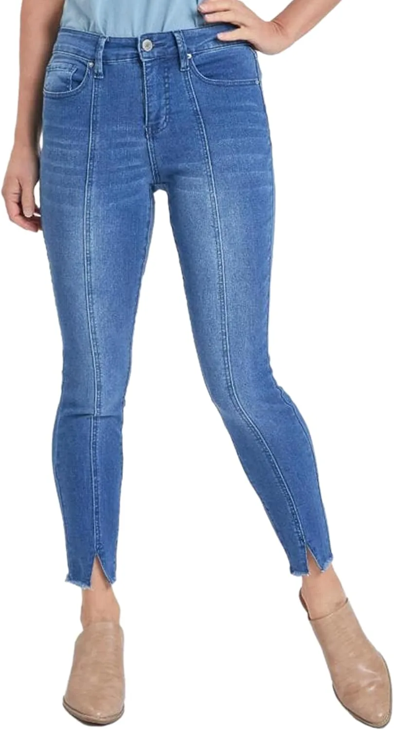 

Royalty for Me Women's High Rise Skinny Jean с передним швом и прорезью