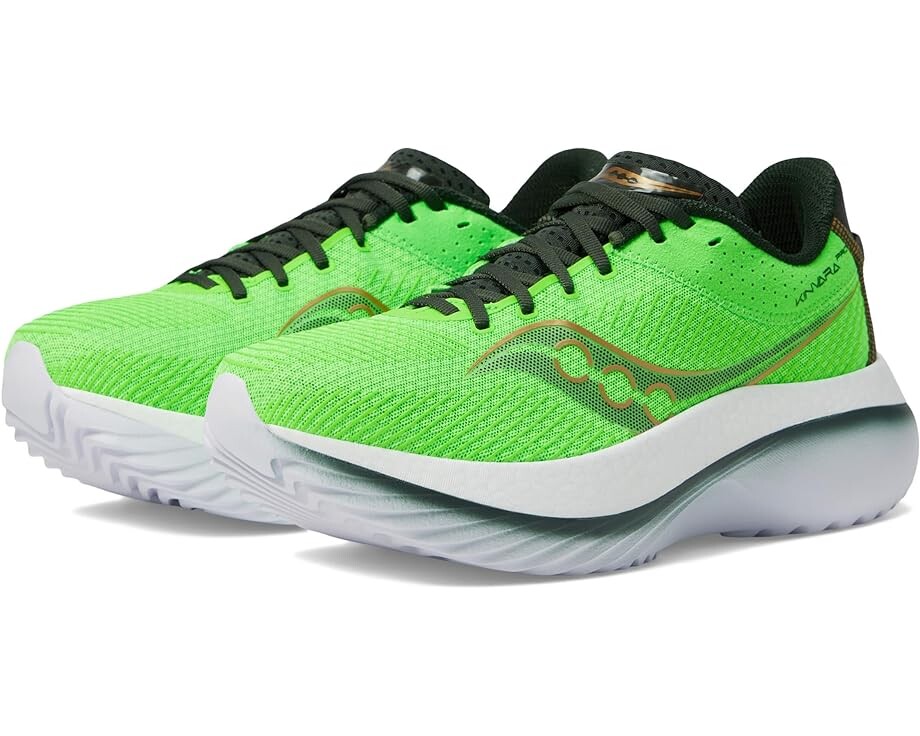 

Кроссовки Saucony Kinvara Pro, цвет Slime/Umbra