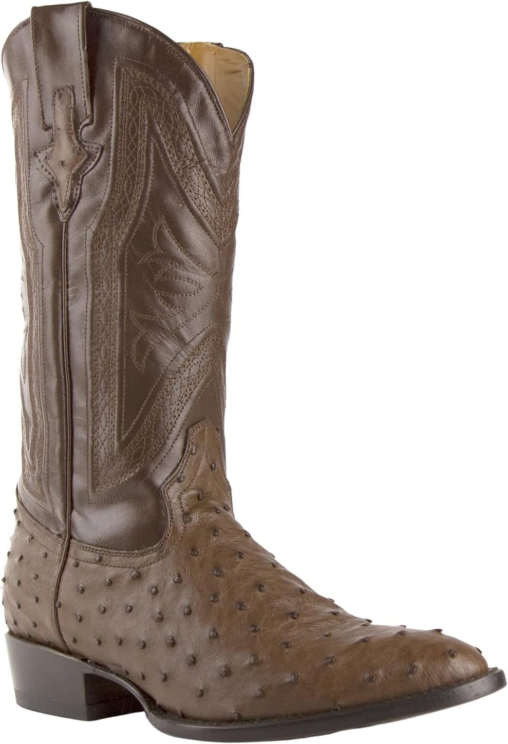 

Мужские туфли Ferrini Italia Full Quill Ostrich Colt Kango с заостренным носком