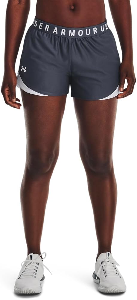 

Under Armour Women's Play Up 3.0 шорты, (053) Downpour Gray/White
