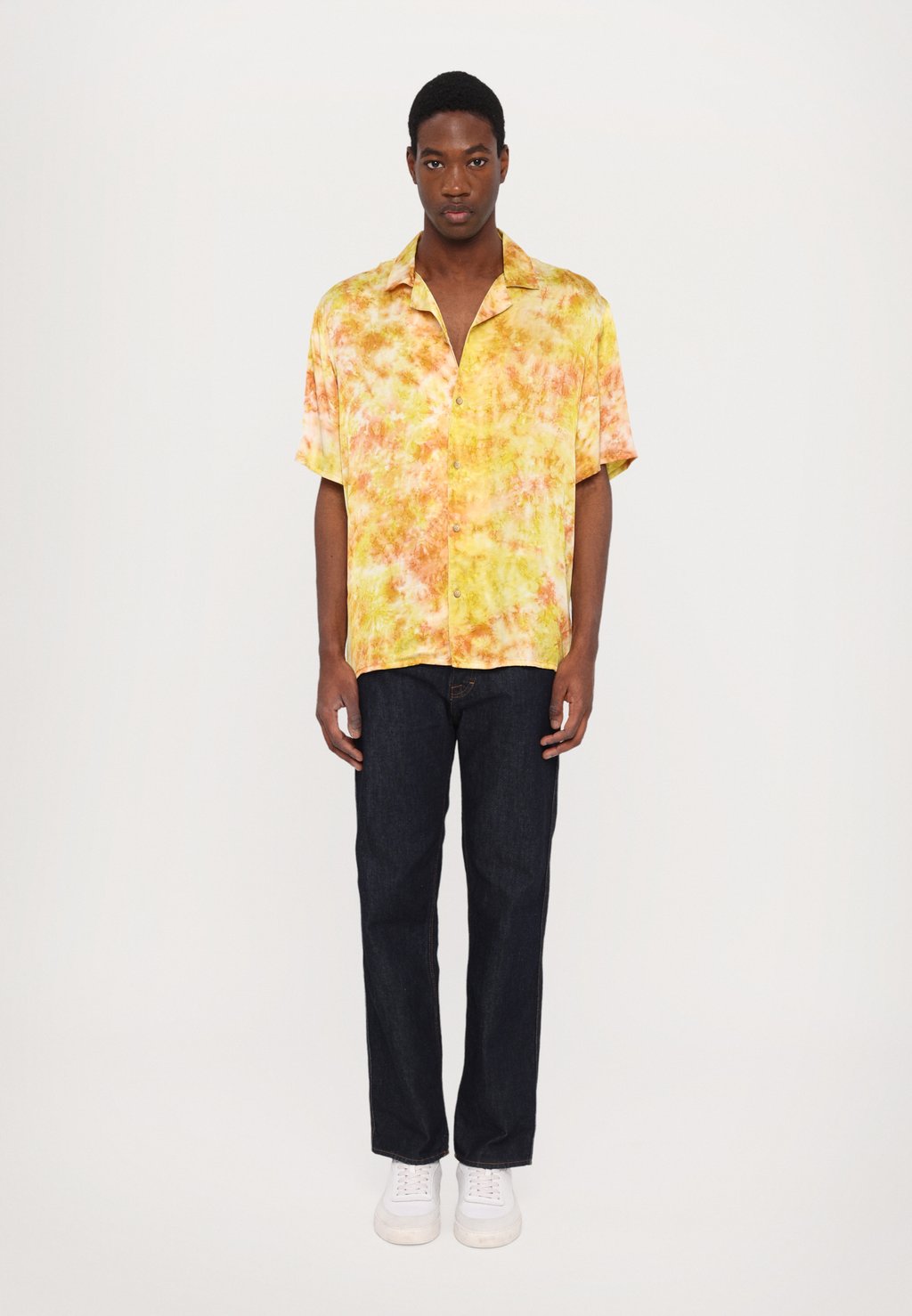 

Рубашка ZIN SHIRT UNISEX - Button-down blouse Origin Of Hearts, оранжевый