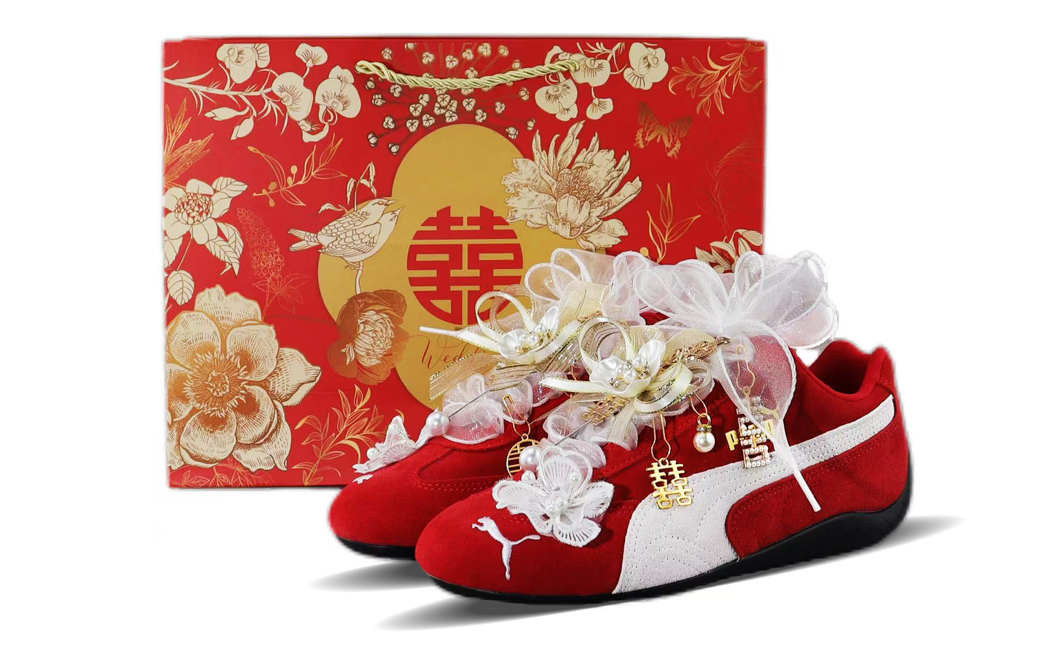 

PUMA Speedcat Go легкие низкие кеды Unisex Red