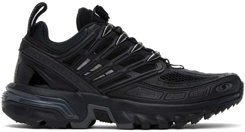 Черные кроссовки ACS Pro Salomon, Black/Black/Black