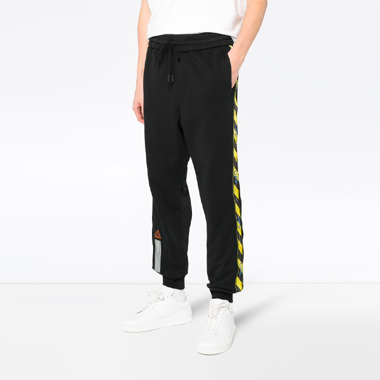 Спортивные штаны Off-White трикотажные, черный — фото 2