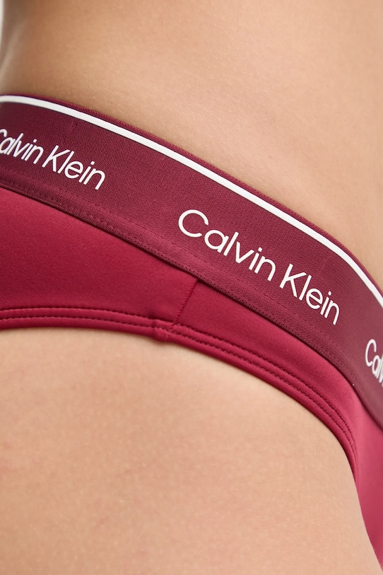 Купальник Figi Calvin Klein, бордовый — фото 4