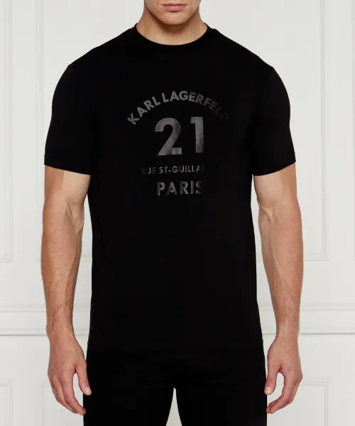 

Футболка Regular fit Karl Lagerfeld, черный