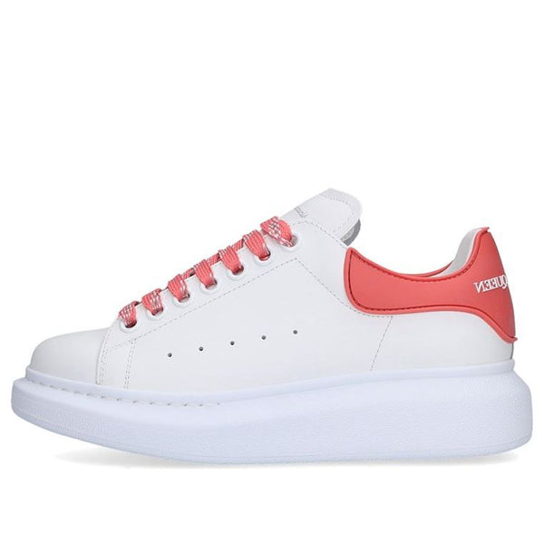 Кроссовки oversized sneaker 'white coral' Alexander Mcqueen, белый