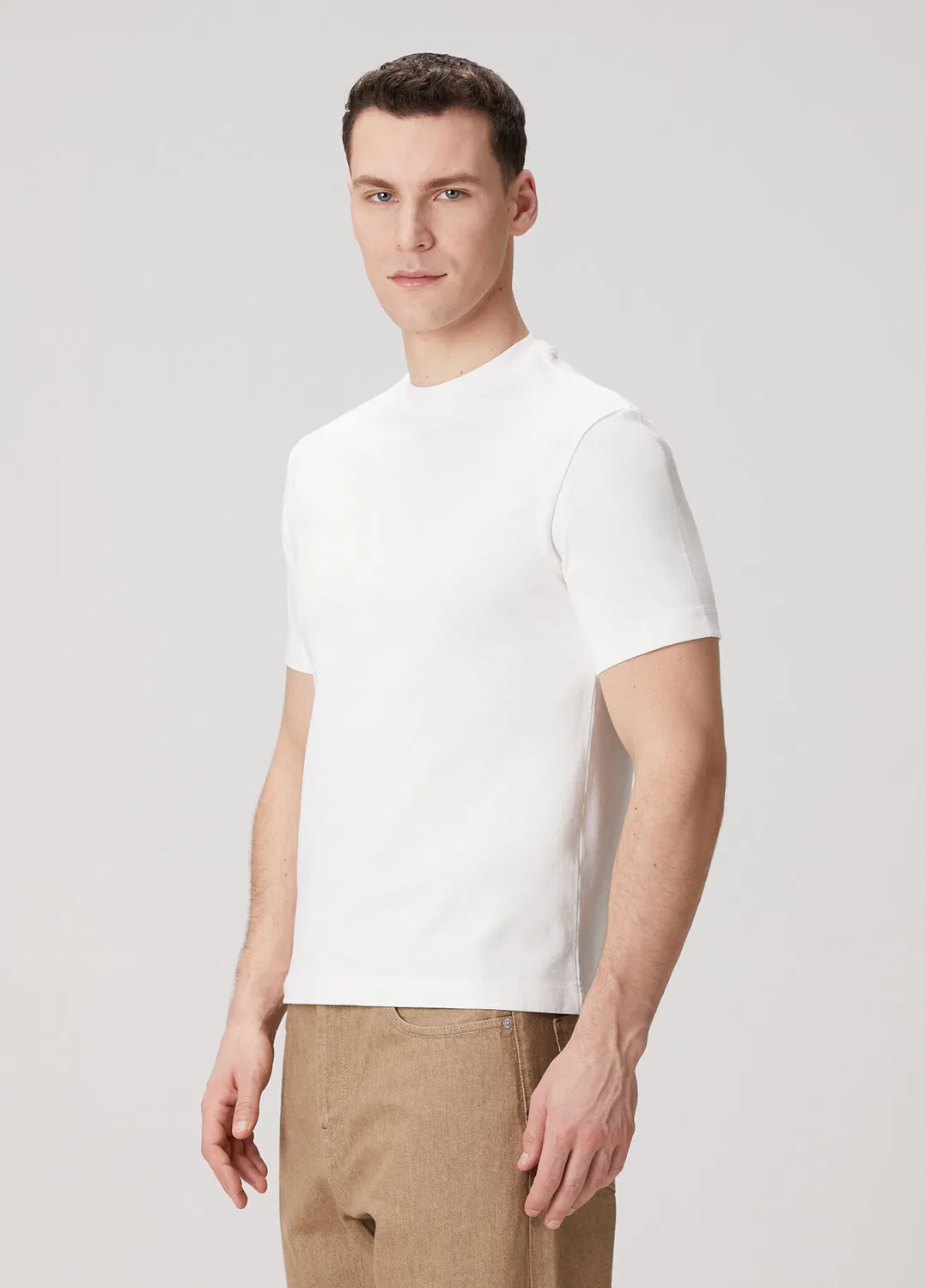 Футболка Jacquemus, кремовый — фото 3